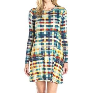 Bcbg Maxazria Jeanna dress in broken plaid